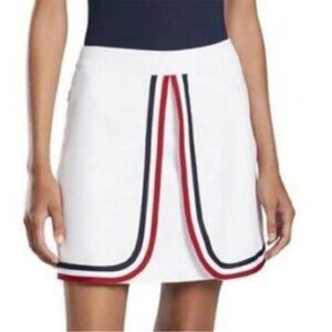 NWT G/FORE Grosgrain Split Front
Skort White Size 6 Retail $145.00